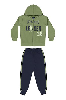 Conjunto Infantil de Frio com Jaqueta Aberta da Bee Loop