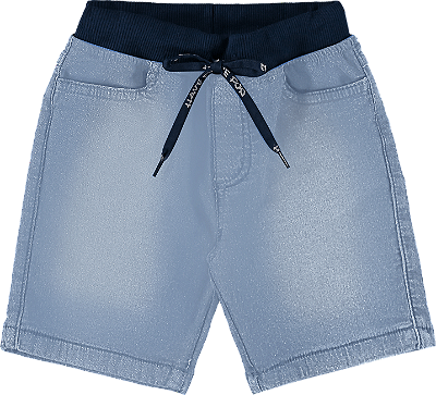 Bermuda Infantil Jeans Confortável Have Fun duas Lavagem