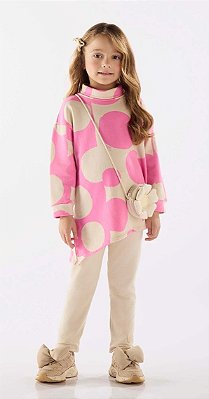 Conjunto Infantil Feminino da Up Baby Estiloso Legging