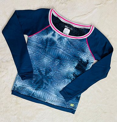 Blusa Juvenil de Moletom Feminina Fechada Estilosa