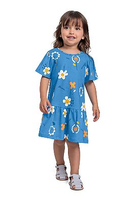 Vestido Infantil da Bee Loop Moderninho e Soltinho