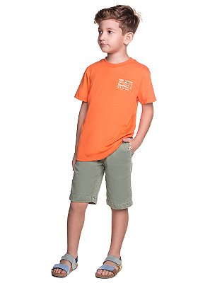 Bermuda Infantil Sarja da Have Fun Modelo com Elástico