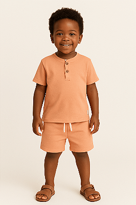 Conjunto Infantil Masculino Up Baby Molecotton Sustentável