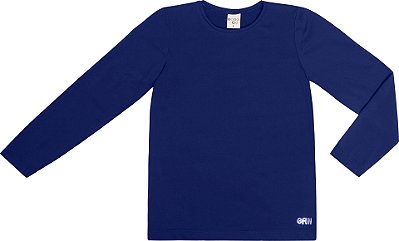 Camiseta Infantil UV 50+ Have Fun Azul Marinho