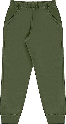 Calça Infantil Moletom Felpado Masculina do 1 ao 3