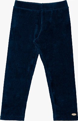 Calça Infantil Legging de Veludo da Nini Bambini