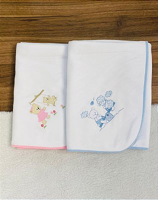 Cobertor de Bebê Recém Nascido da Hira Imi Malha Soft