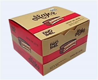 Alfajor Clássico 40 g - Display com 12 unidades