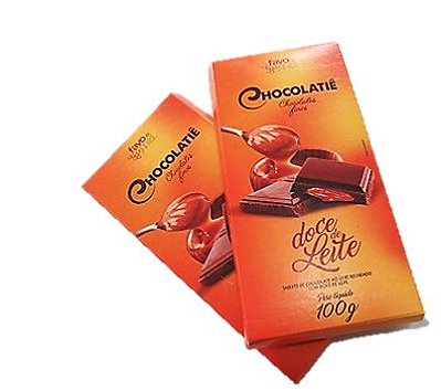 Tablete de Chocolate ao Leite com Doce de Leite 100 g