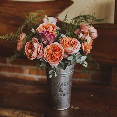 Arranjo de Garden Rose
