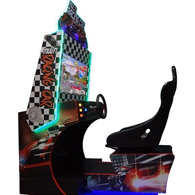 SIMULADOR DE CORRIDA ARCADE GOLD - RACING CAR