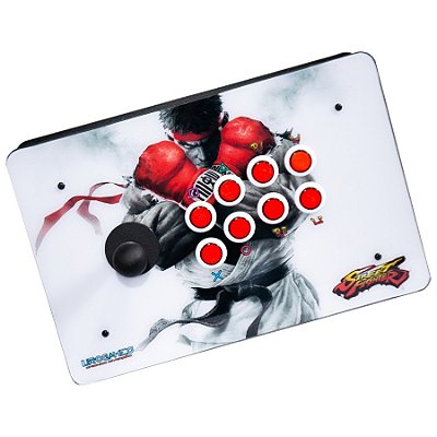 Controle Arcade (PS3/PC/Raspberry Pi3/Game Box) - Ryu Street Fighter V