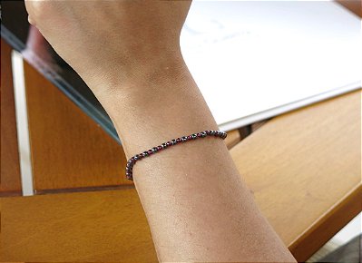 PULSEIRA COM GRANADA E HEMATITA