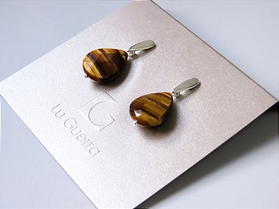 BRINCO TRILOGIA GOTA OLHO DE TIGRE
