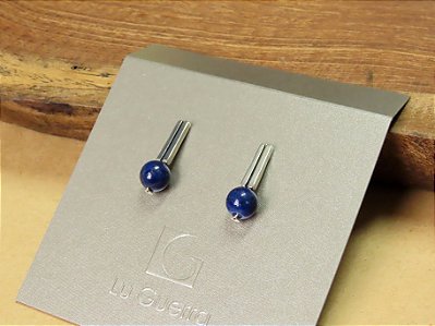 BRINCO SLIM DUPLO LÁPIS LAZULI