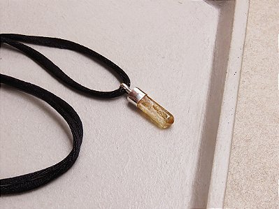 PINGENTE SEDA TOPÁZIO IMPERIAL MÉDIO