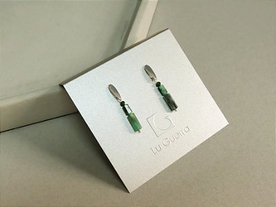 BRINCO TRILOGIA GOTA ESMERALDA MÉDIO