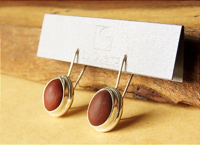 BRINCO ÉTNICO GANCHO TAMBORIL