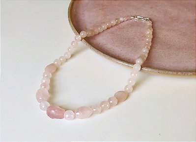 COLAR QUARTZO ROSA II