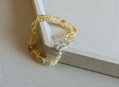 PULSEIRA EXÓTICA CITRINO