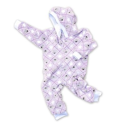 Macacão de Fleece Infantil - Tio Dey Baby - Roupas para Bebes