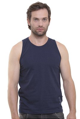 Camiseta Regata Oitavo Ato Azul Marinho