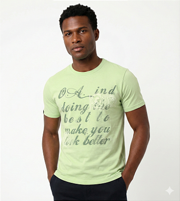 Camiseta Oitavo Ato Better Soft Green