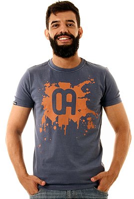 Camiseta Oitavo Ato Riscado OA Azul Jeans