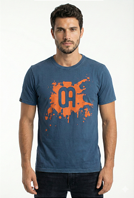 Camiseta Oitavo Ato Riscado OA Azul Jeans
