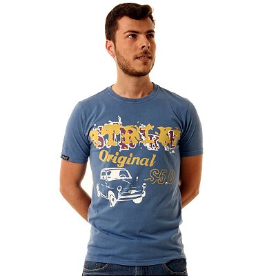 Camiseta Oitavo Ato Strike Azul Relax