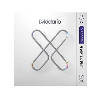 Encordoamento Para Violão Aço 0.11 D'Addario XS Phosphor Bronze