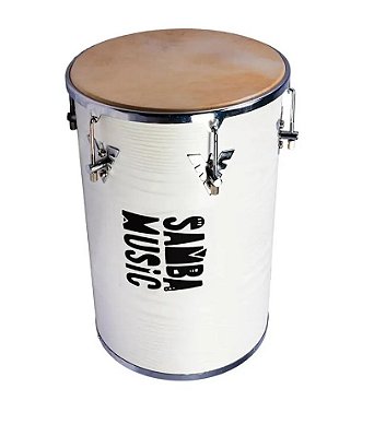 Rebolo Samba Music 50x12 Madeira Pvc Branco