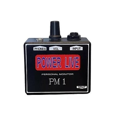 Amplificador de Fone 3 em 1 Power Live - New Live