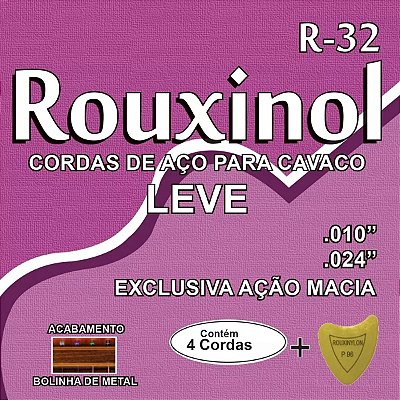 Encordoamento Rouxinol para Cavaquinho R32