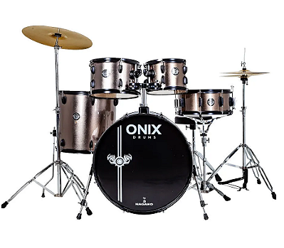 Bateria Onix Skinny By Nagano 20" Prata DSR