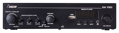 Amplificador Compacto NCA SA100i - 100W RMS