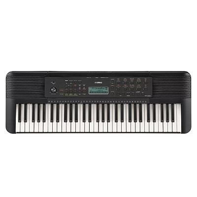 Teclado portátil Yamaha PSR-e283 para iniciantes preto