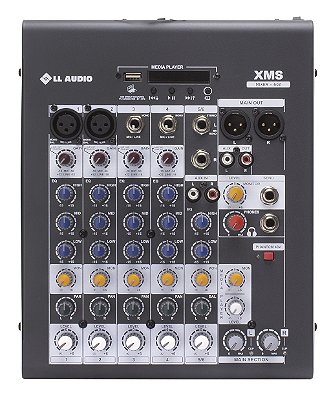 Mesa de Som Linha Starmix XMS XMS602R 6 CANAIS