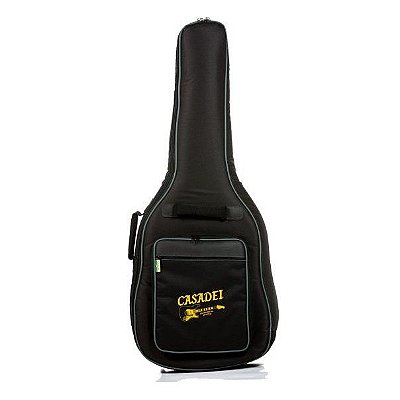 Capa Bag Luxo Violão Folk Avs Ch200 Acolchoado C/ Alça Mochila