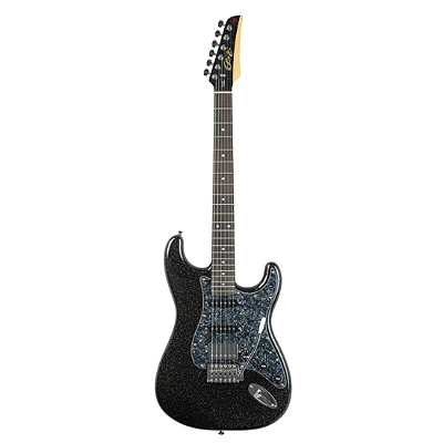 Guitarra Seizi Katana Musashi Fun Ebony Sparkle Hss