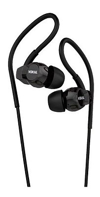 Fone de Ouvido Vokal E20 In Ear Com Microfone embutido Preto