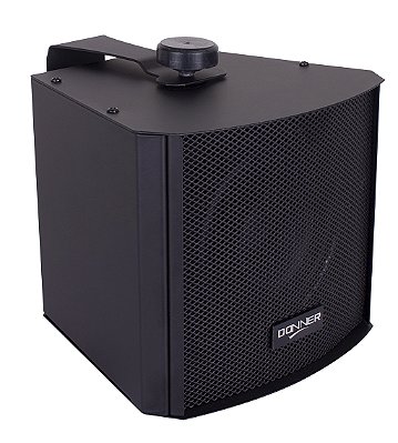 Caixa Acústica Passiva Som Ambiente KW5 PRETA