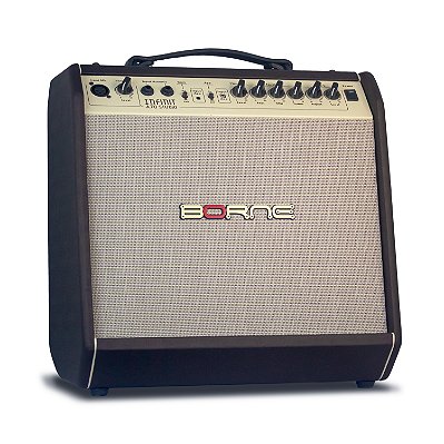 Amplificador para Violão Borne Infinit A70 Studio 70wrms Marrom