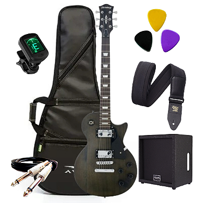 Kit Guitarra Strinberg Les Paul LPS260 TOS + Caixa