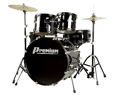 Bateria Acústica Premium Dx722 - Completa