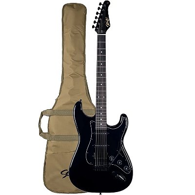 Guitarra Seizi Fun Vintage Budokan™ – Superstrato HSS All Black