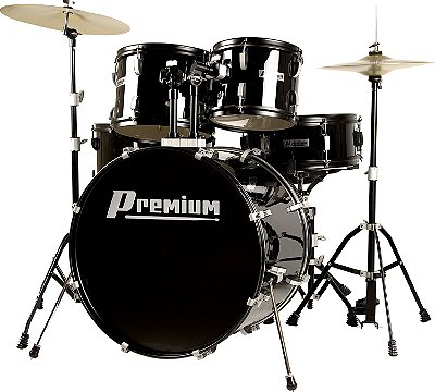 Bateria Acústica Premium DX722 Preta