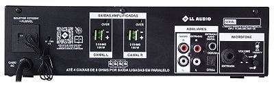Amplificador Compacto de Potência Sa200 STI