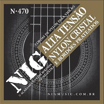 Encordoamento NIG Violão Náilon N470