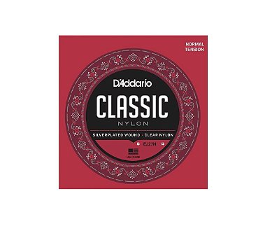 Encordoamento D'addario Classic Violão Náilon EJ27n